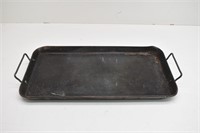 Cast Iron Rectangular Griddle with Handles