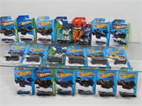 19 HOT WHEELS BATMAN VEHICLES: