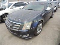 2008 Cadillac CTS 1G6DS57V080193615 Blue
