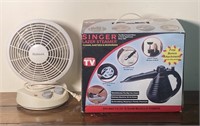 Holmes heater/singer steam cleaner