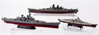 Lot of WWII Model Battleships