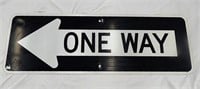 Metal One Way Arrow Sign