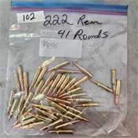 41 - 222 Remington bullets
