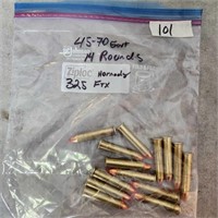 14 × 45-70 Govt bullets