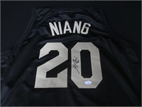 CAVALIERS GEORGES NIANG SIGNED JERSEY JSA COA