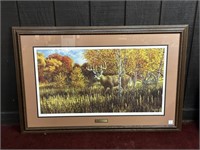 "WHEN COLOR IS KING" FRAMED PRINT BY RON VAN