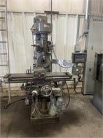 3PH INDEX VERTICAL MILL W DIGITAL READOUT, VISE