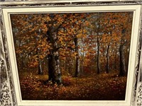 John Elwood Bundy Oil Painting on Canvas Richmond,