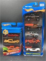 Hot Wheels Harley-Davidson 5-Pack & Hot Wheels 3