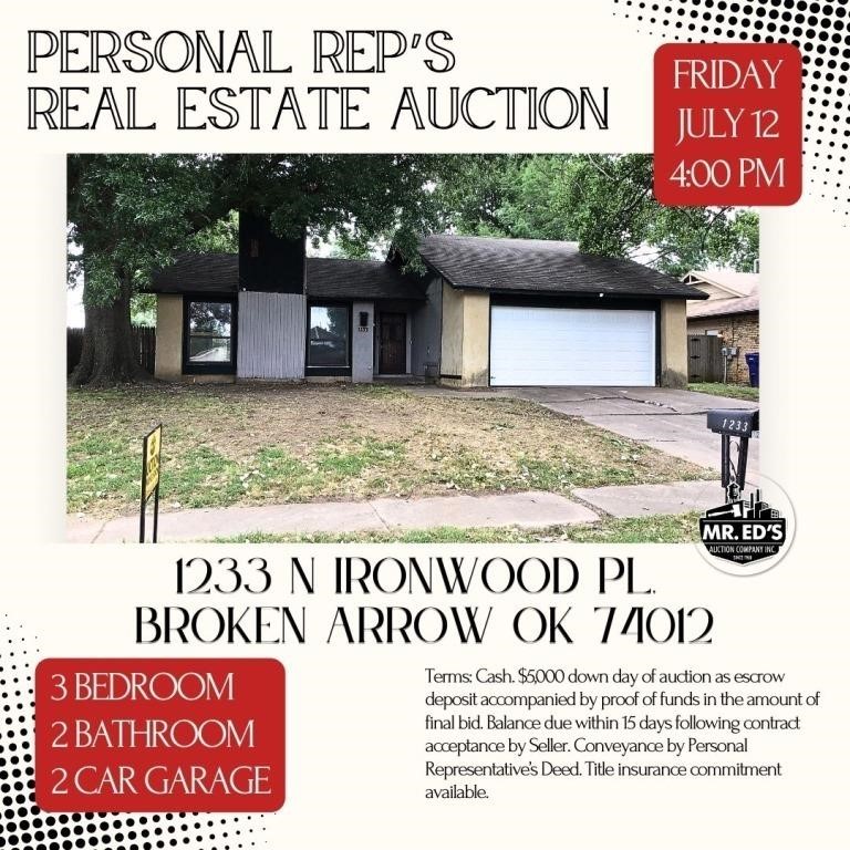 Real Estate Auction-Broken Arrow