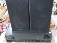SONY RECEIVER WITH 2 SPEAKERS