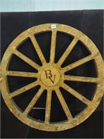 Black Velvet Wagon Wheel, 24"