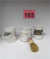 Vintage Shaving Mug - Moustache Cups