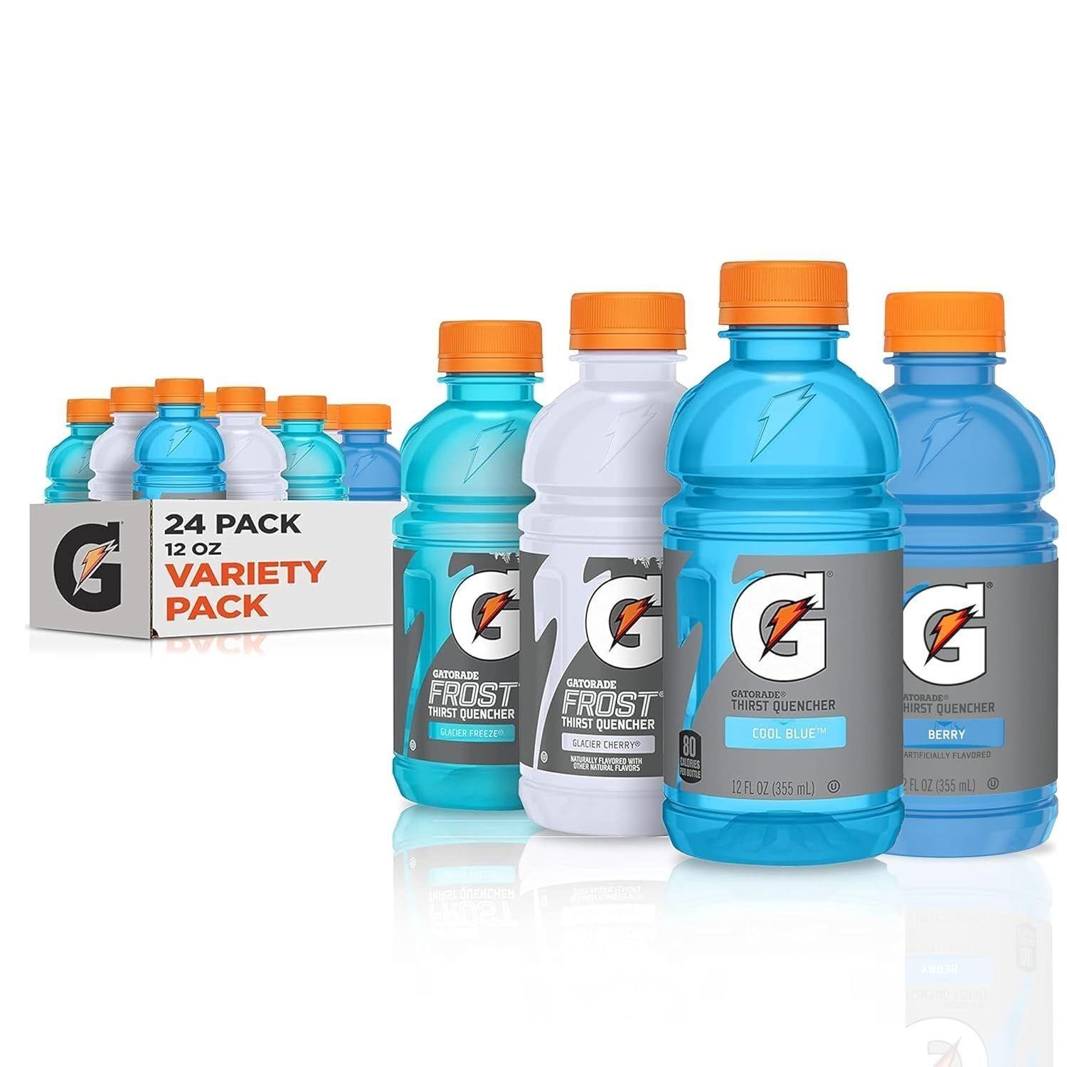 Gatorade Variety Pack 12oz Pack of 24