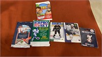 Misc lot of sporting cards and more