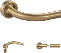 Bronze Disc Curtain Rods  48-84in Adjustable