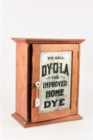 WE SELL DY-O-LA HOME DYE WOODEN DISPLAY CABINET