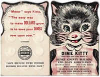 Mercury Dimes in Henry County Savings Book