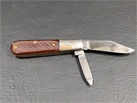 Two Blade Old Timer Barlow Knife