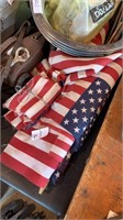 Lot of American Flags