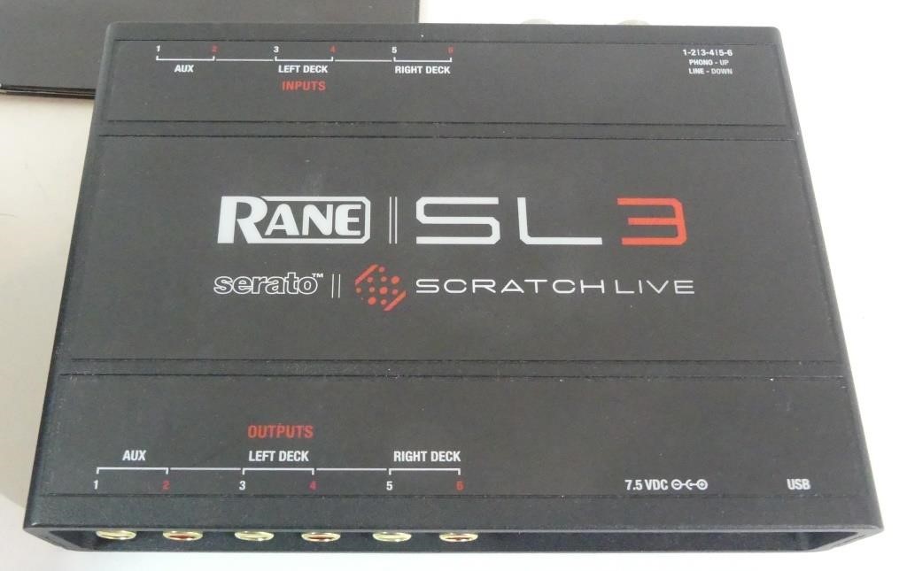 RANE SL3 Professional DJ -Scratch Live