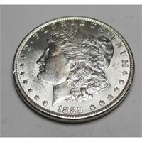 1889 P BU Grade Morgan Silver Dollar