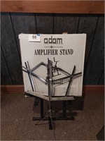Amnplifier stand and 2 music stands