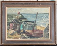 Cape Cod Painting Signed Renfield '62