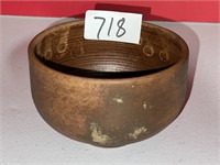 SIGNED POTTERY BOWL