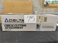 New Delta circle cutting attachment