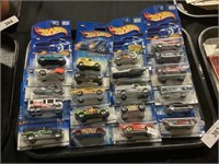 21 NOS Hot Wheels Die-Cast.