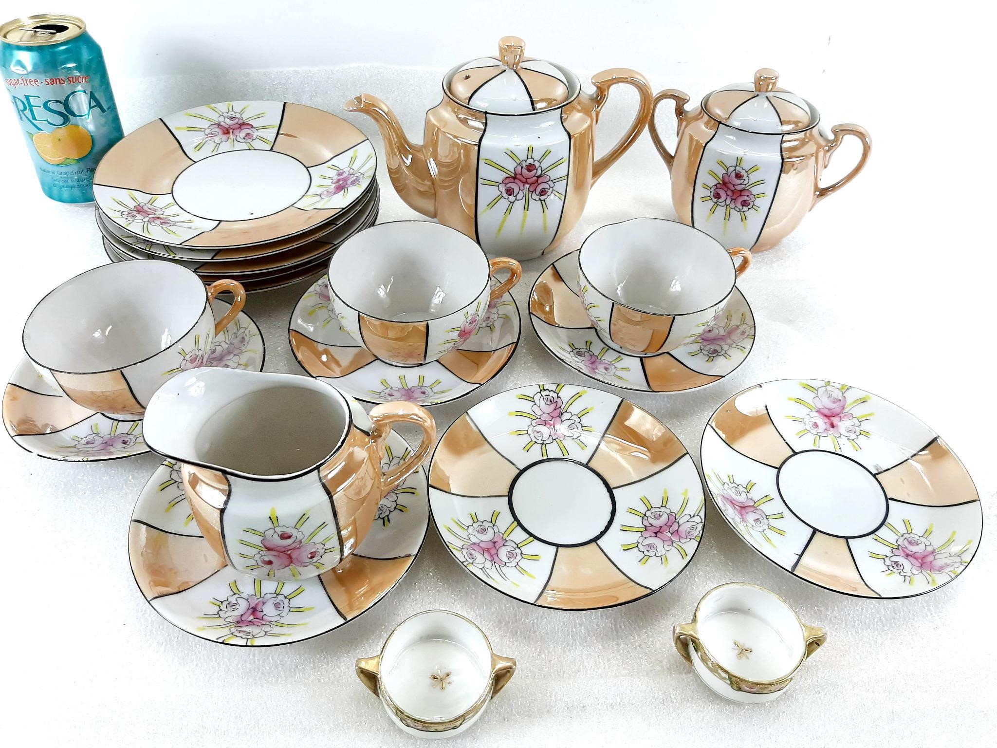 Ensemble de porcelaine fine 25 morceaux