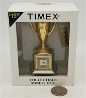 New Timex #1 Trophy Collectible Mini Clock