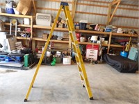 Pro Climb 8ft. Fiberglass Ladder 300lb Cap