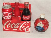 Misc Coke Bottles & Carrier