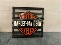 Harley Sign  2'X2'