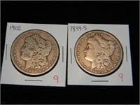 1899-S, 1902 Morgan $1