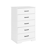 Rustic White Chest of Drawers for Bedroom Prepac