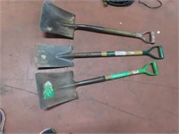 (3) FlatEnd 40" Yard Tools