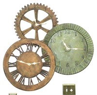 Three Level Wall Clock