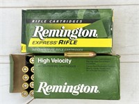 100rds 30 Carbine ammunition: Remington, 110gr