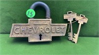 BRASS & STEEL CHEVROLET LOCK & KEYS