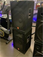Pair JBL JRX 100 Speakers
