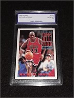 Michael Jordan 1993 Topps GEM MT 10 #101