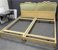 Vintage King Provincial Bed