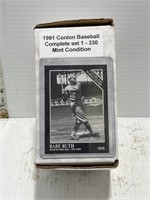 1991 Conlon baseball card set