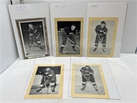 5 1960s Detroit Red Wings beehives photos