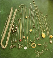 Costume Jewelry (one chain is 1/20 12K)