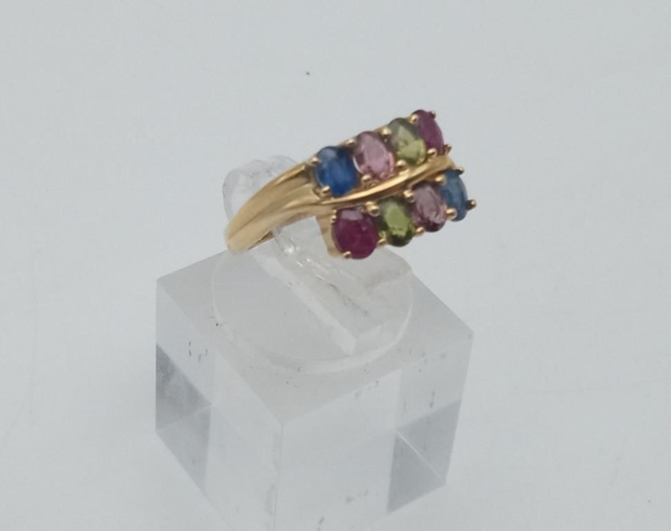 10K Yellow Gold Tourmaline Ring