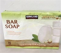 Kirkland Shea Butter Bar Soap 14 Pc Lot